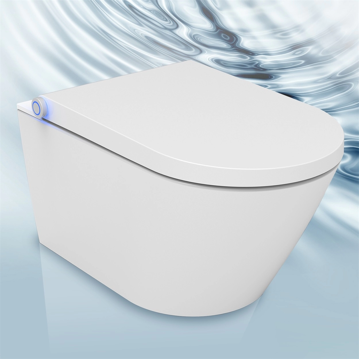 Smart toilet constructed of high-quality and sturdy material