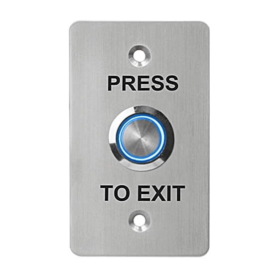 Access control switch button Access Door Release Exit Button with LED