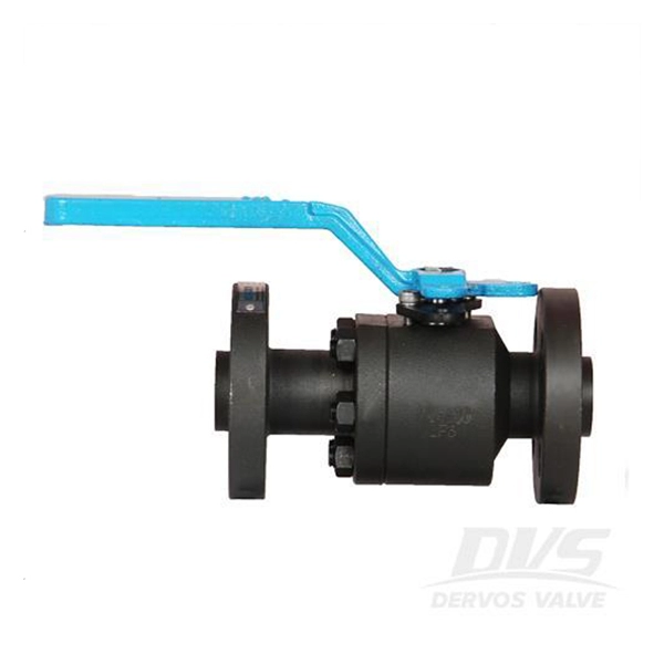 Flanged End Ball Valve, ASTM A350 LF6, CL600, 1/2 Inch, Two Piece