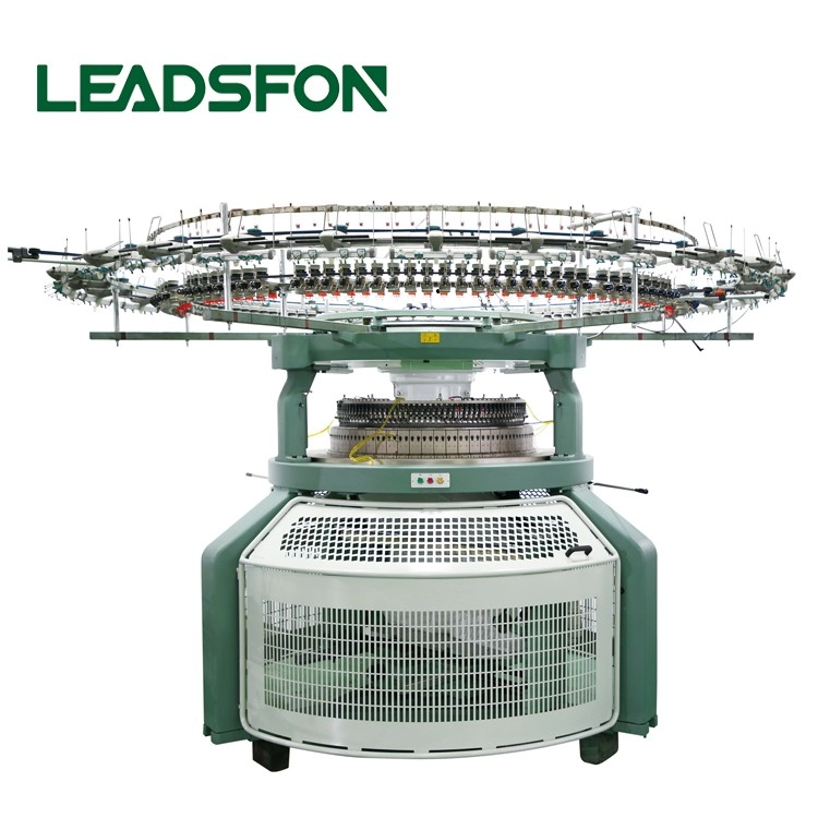 High Output Efficiency Double Circular Knitting Machine