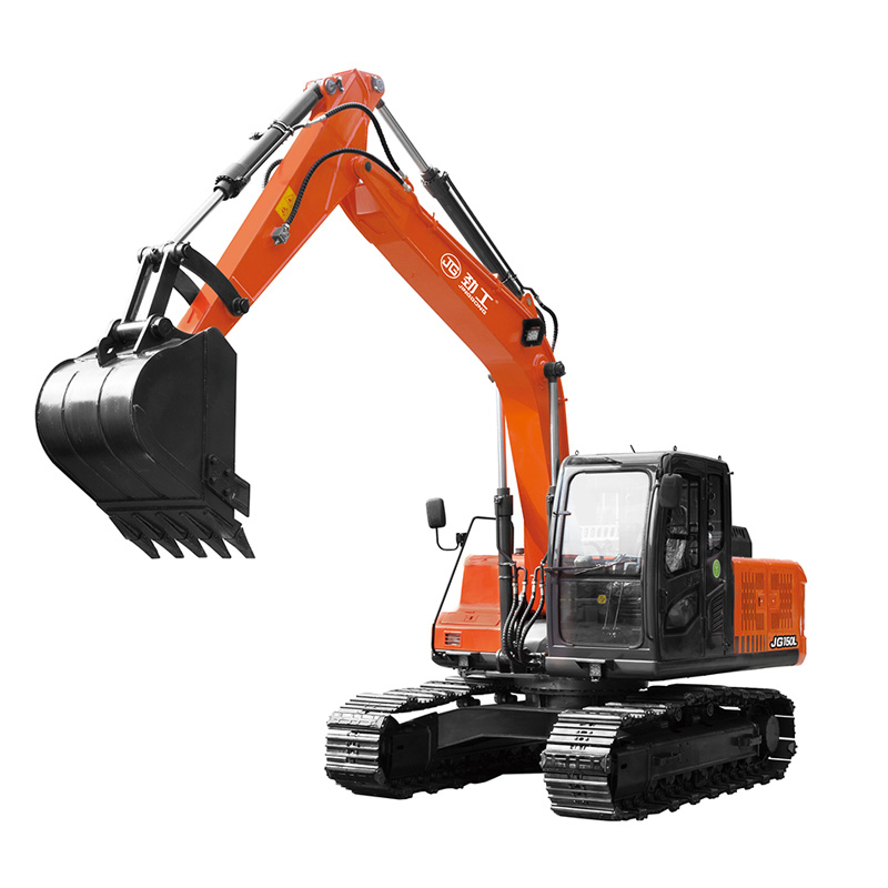 13.5 ton chain excavator with earth auger