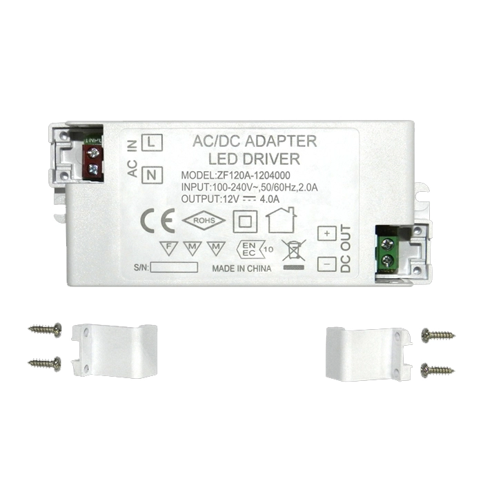 White Led Driver 48 Watt Dc Power Supply