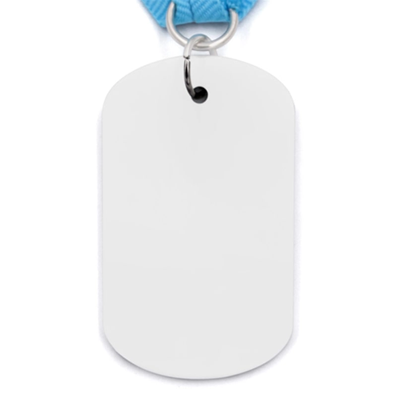 Personalized zinc alloy enamel dog tag medals