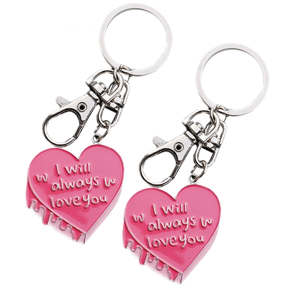 Custom love couple keychain factory