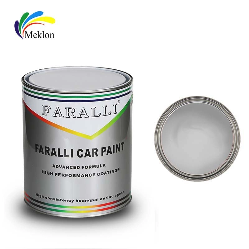 Auto paint factory direct sale silver powder series medium flash silver high texture car refinish paint