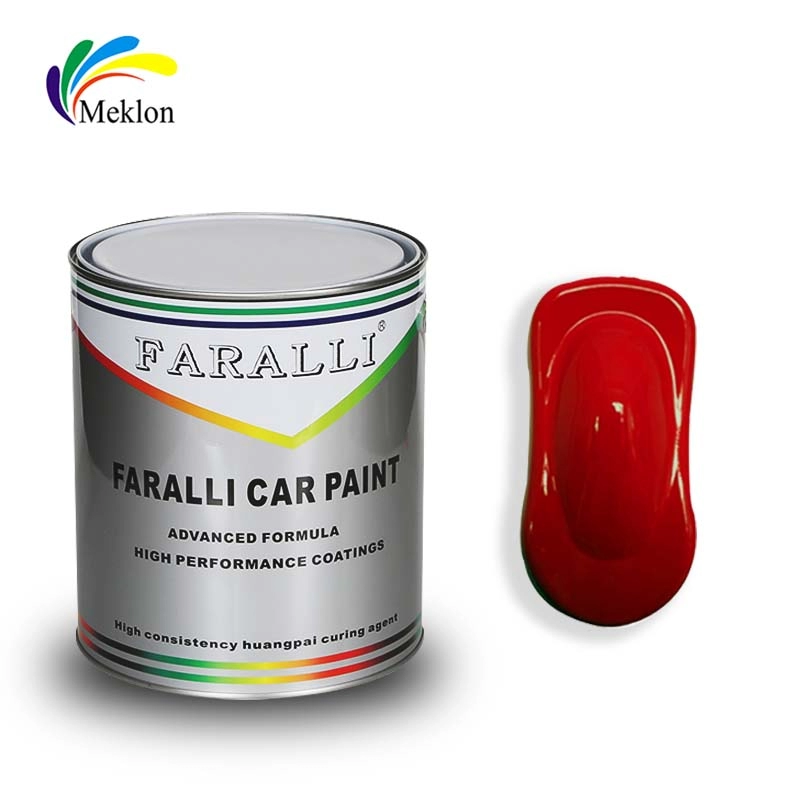 1K Bright Red Car Paint Wholesale High Quality Paint from Meklon Company