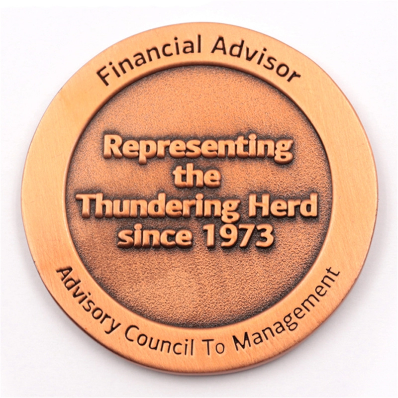 Service copper metal commemorative coin manufacturer