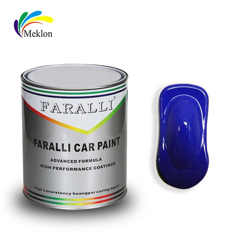 1k Car Paint Bright Blue High Gloss Good Quality Affordable Price Wholesaler