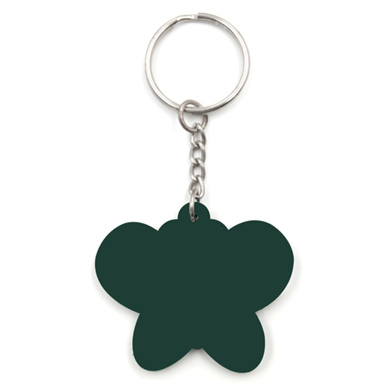 Butterfly pvc keychain wholesale factory