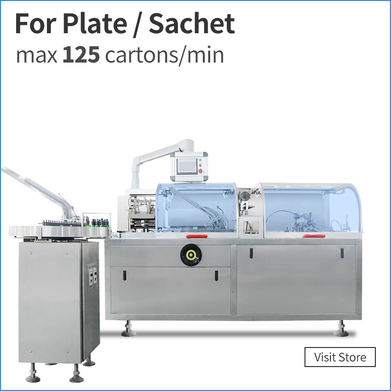 ZH 120W Pharma Plate Sachet Cartoning Machine