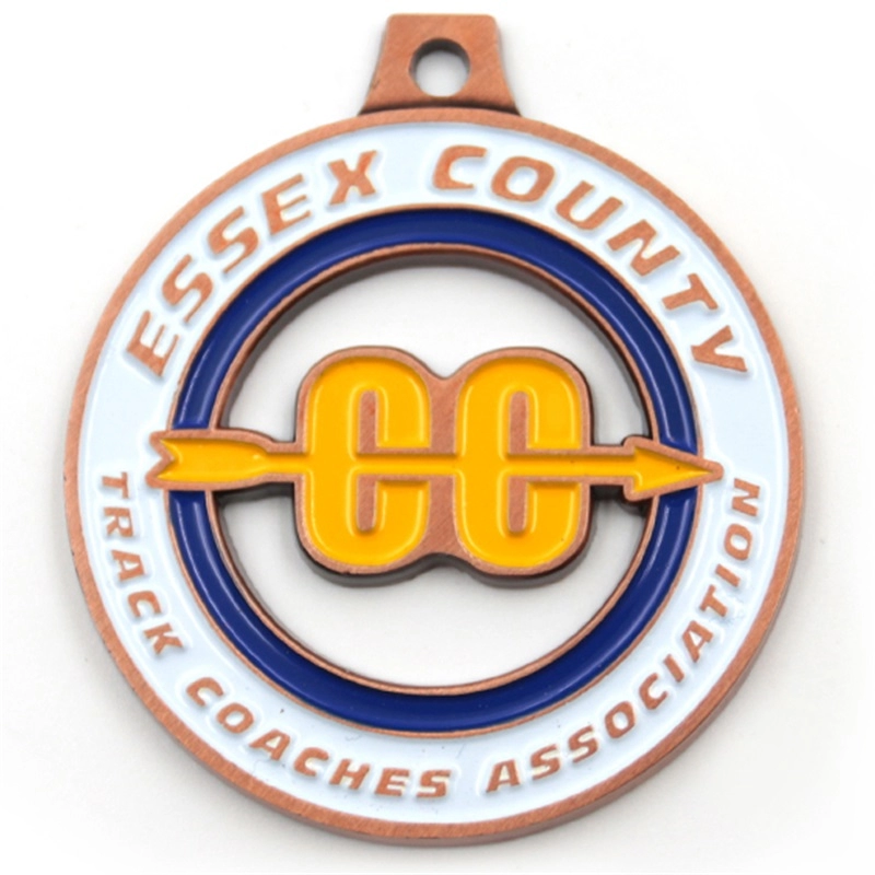 No minimum track coaches association medal custom supplier