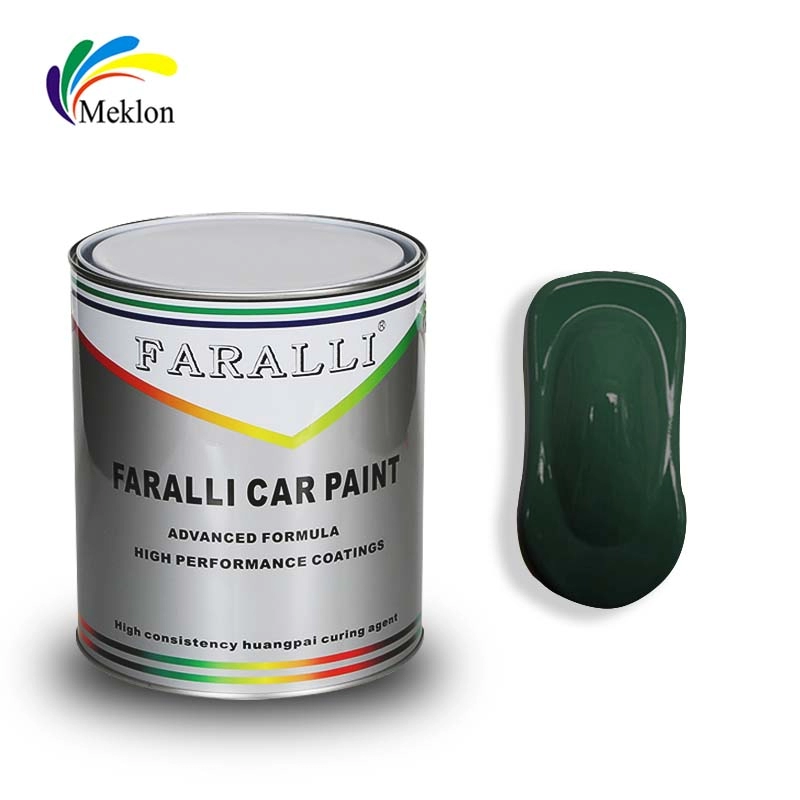 1K Bright And Green Color Car Paint Refinish Paint Wholesaler