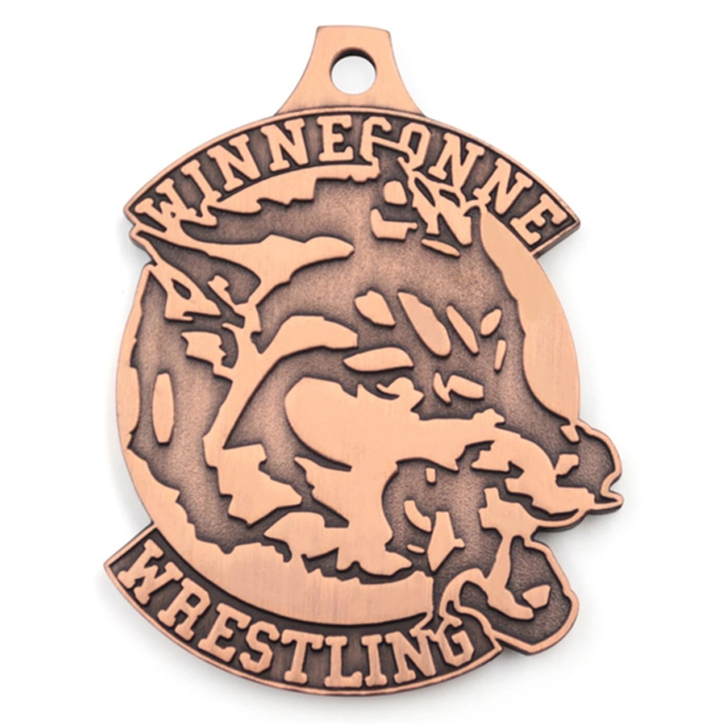 Metal wrestling race medal custom manufacturer