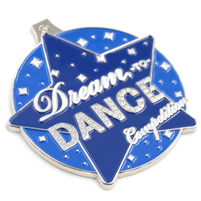 Pentagram dance competition medal customization factory