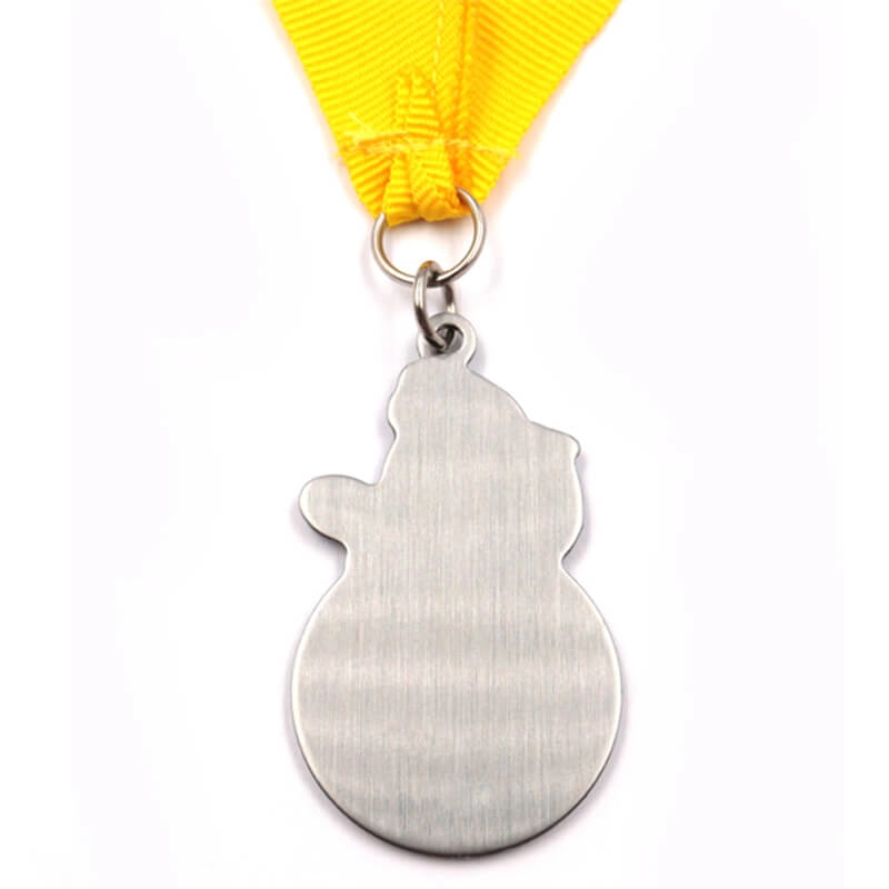 Epoxy logo mouse metal medal personalization