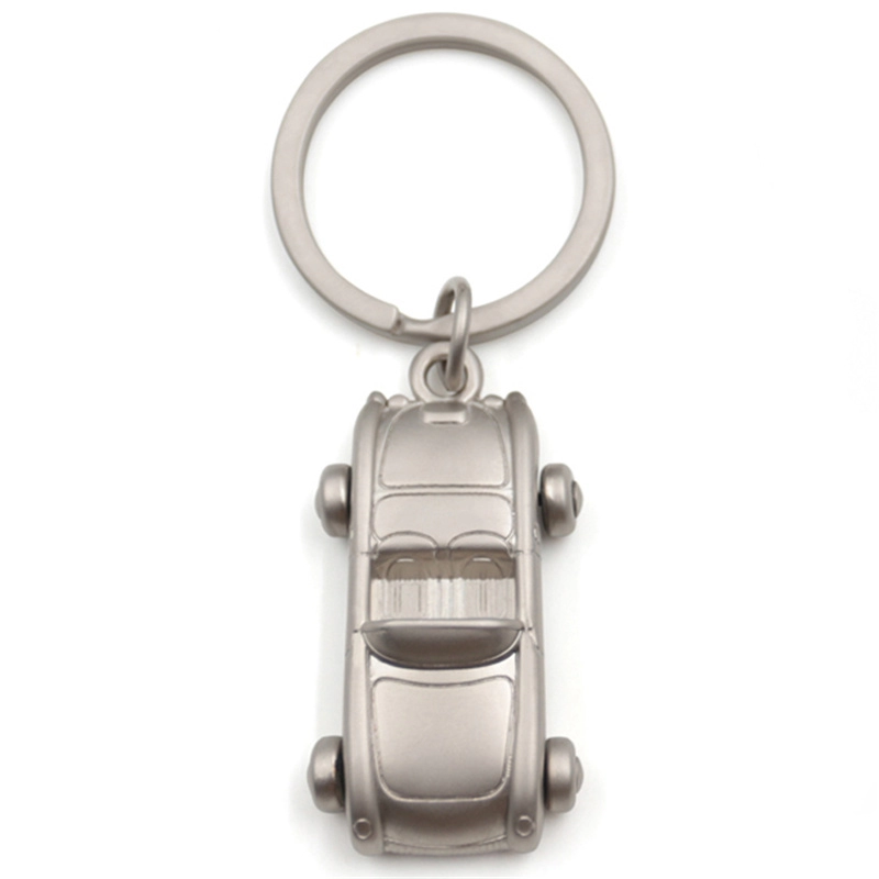 Supplier custom 3D car shape metal keychain