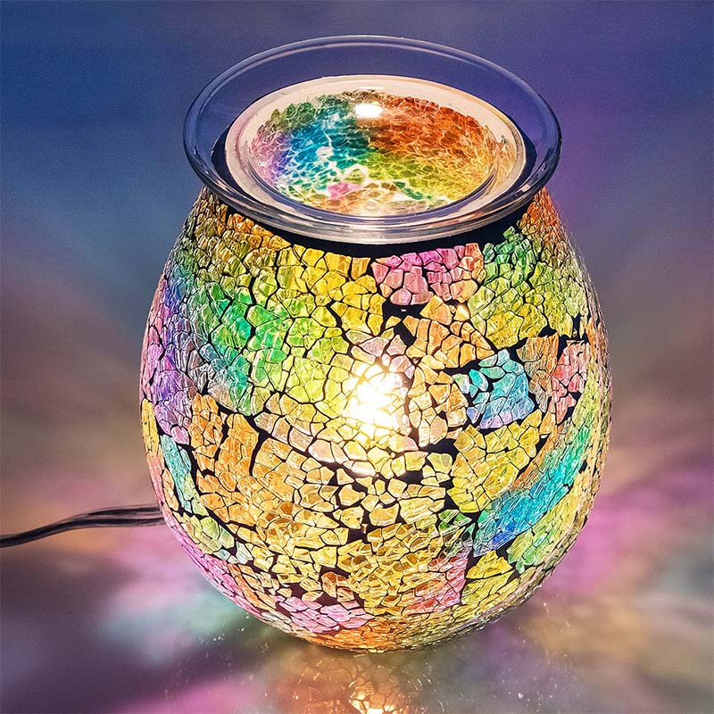 Electric Color Changing Mosaic Aromatherapy Lamp