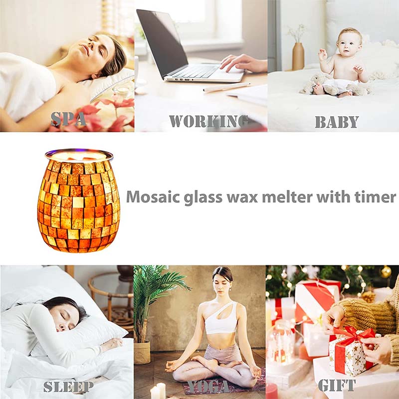 Mosaic Glass Wax Melt Warmer
