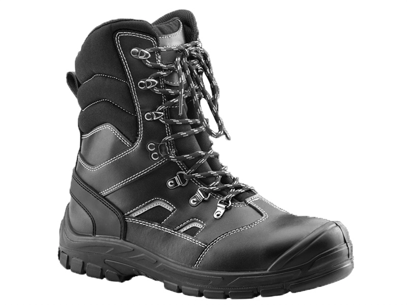 Steel Toe Cap High Leg Boot Black Work Boots
