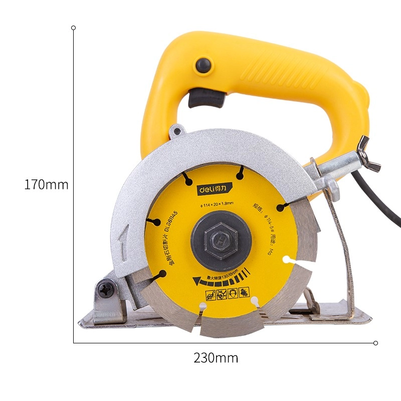 220V Electric Marble Cutters Disc Cutter With Dust Suppression