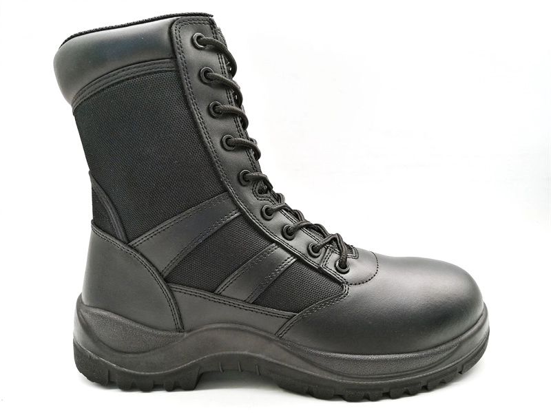 YKK Side Zip Safety Toe Tactical Boots