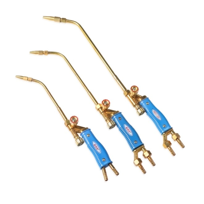 H01-2-6-12 Acetylene Propane Cutting Torch Soldering Tools, Injection Suction Welding Torch