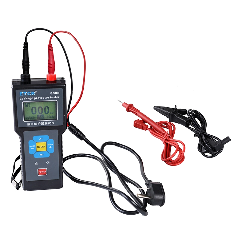 ETCR8600 Leakage Protector(RCD) Tester 15~500mA
