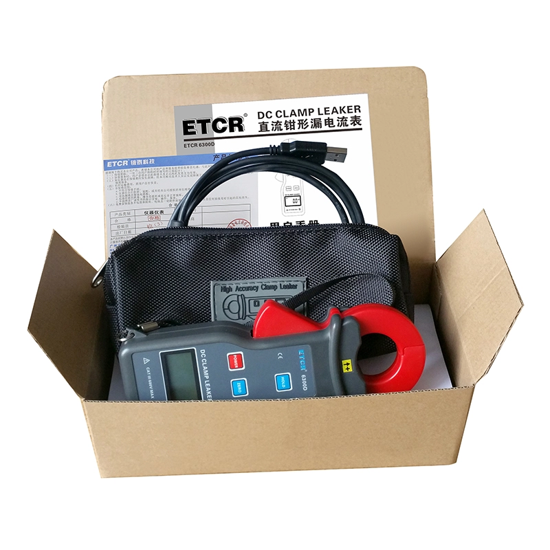 ETCR6300D DC Clamp leakage Current Meter 6A