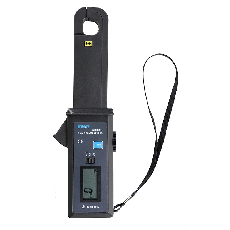 ETCR6000B AC DC Clamp Leakage Current Meter 60A