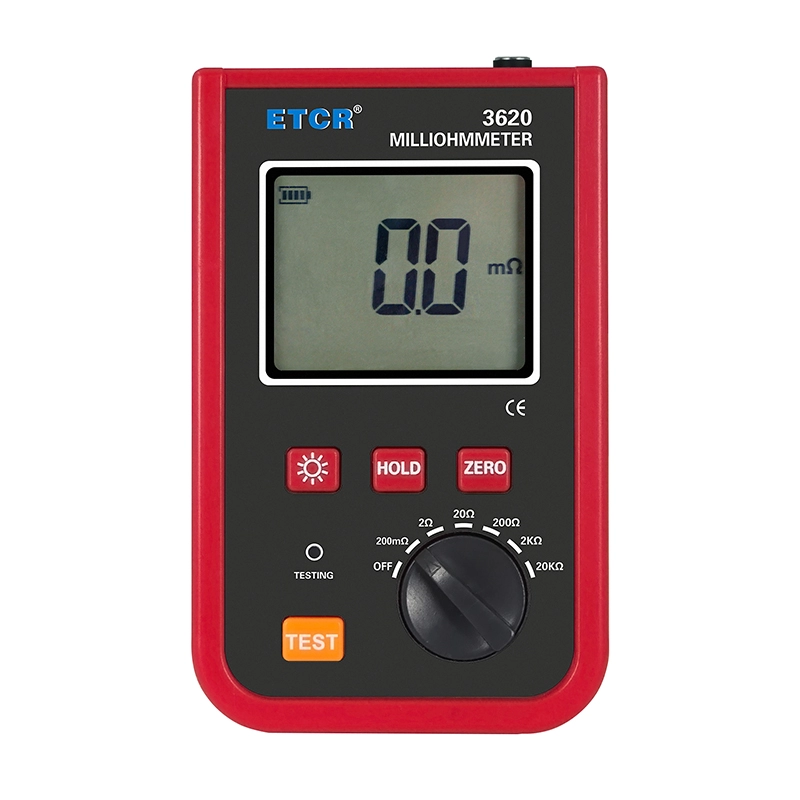 ETCR3620 Portable Milliohmmeter(DC Low Value Resistance Tester)