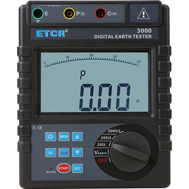 ETCR3000 Digital Earth Resistance Tester