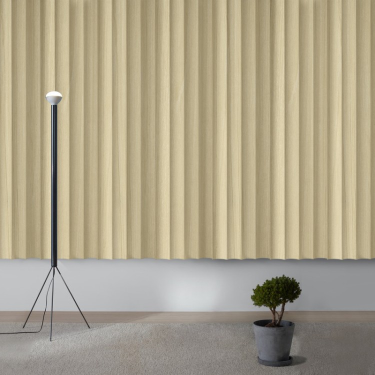 interior fluted wall boards