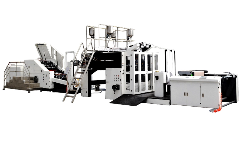 Automatic Paper Bag Machine with Flat Handles Infolded