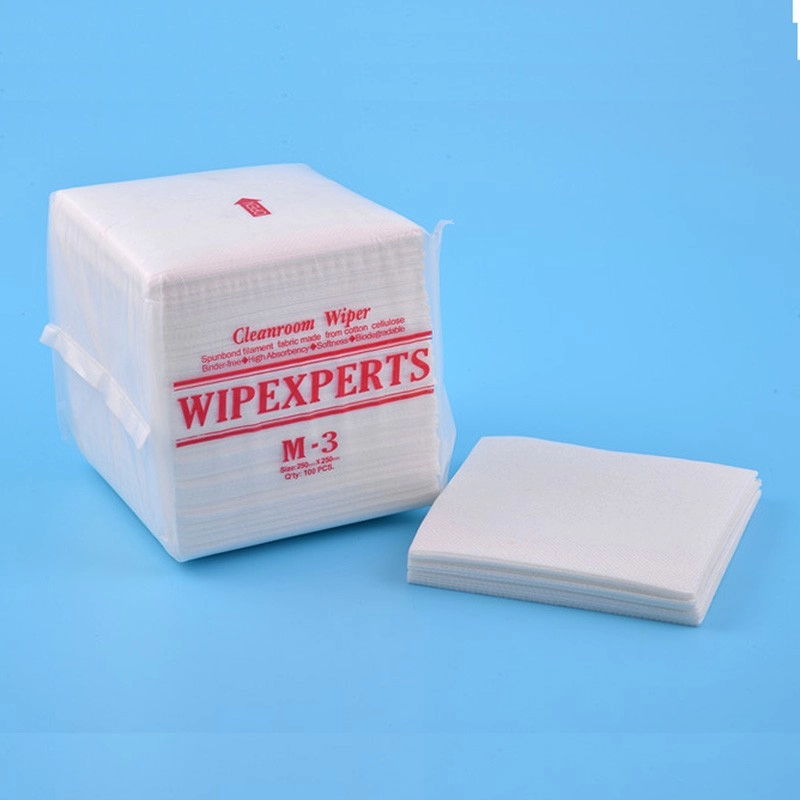 Absorbent M-3 Cleanroom Lint Free Viscose Wipes