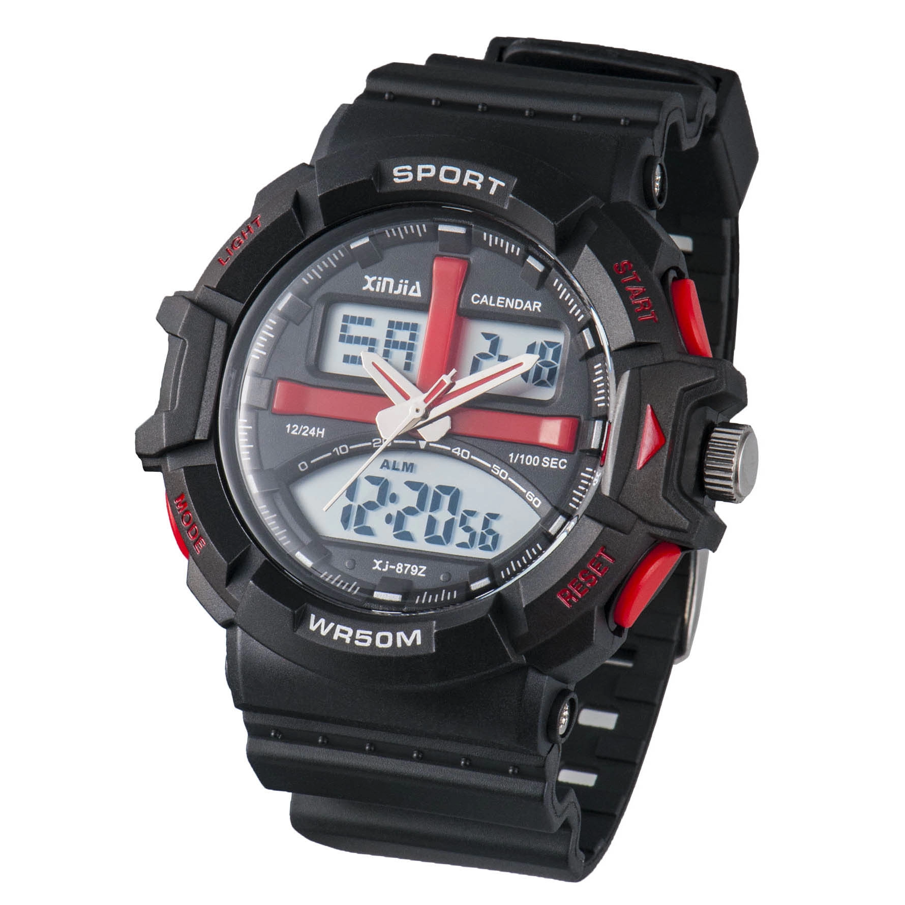 Waterproof Analog-Digital Wrist Watch In Promotion