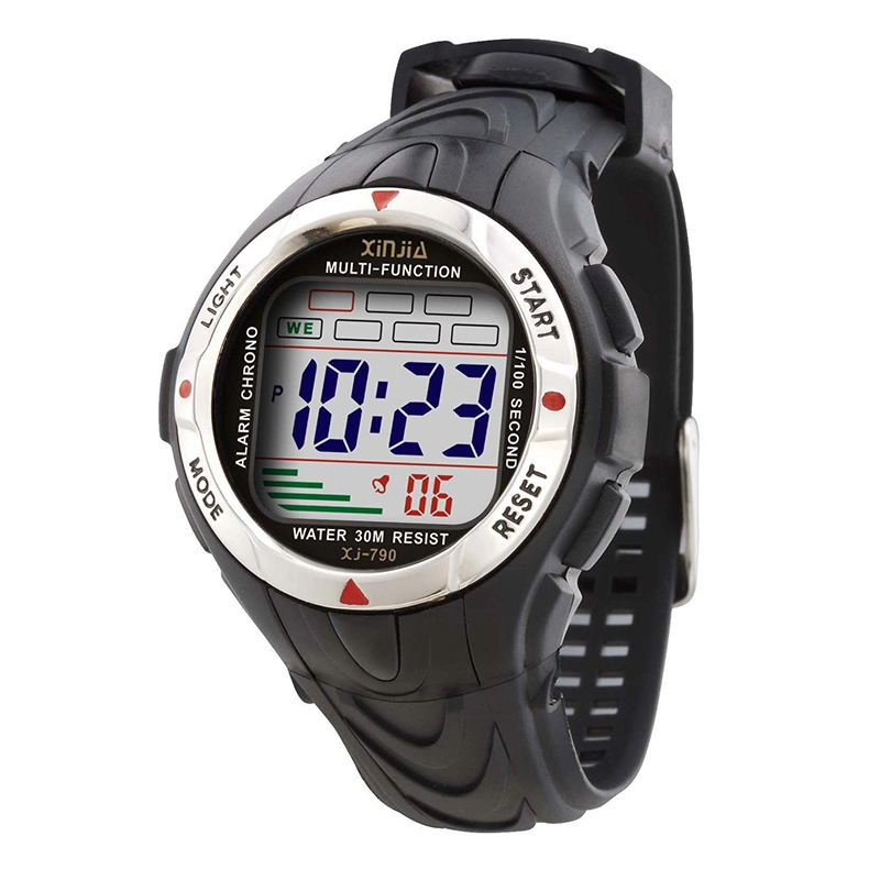Man's Water Resistant Digital Wrist Watch