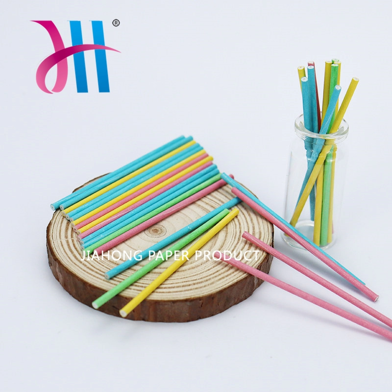 Factory Direct High Grade Colorful Cotton Swabs Paper Sticks 2.4x70mm