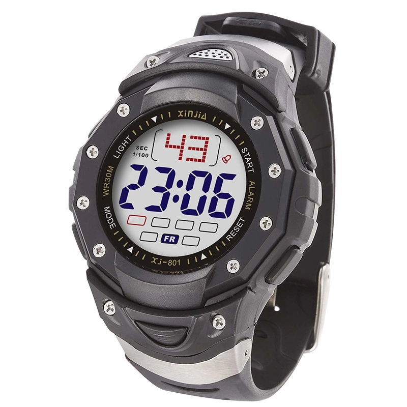 Fashion Mens Water Resistant Digital Wrist Watch