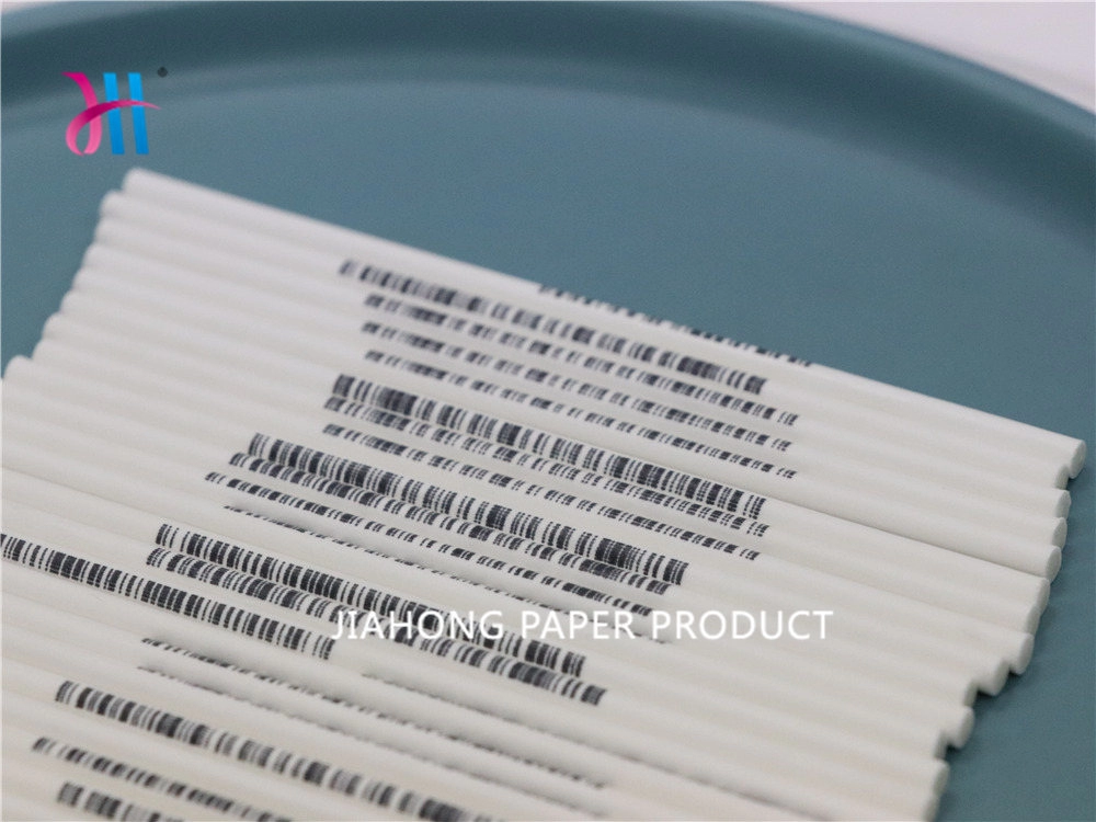 Environmentally Friendly Recyclable Custom Printing Barcode Paper Stick 3.5*100mm