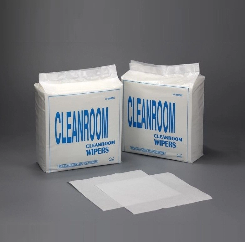 0609 Nonwoven Fabric 6*6 Dust Free Wiper For Cleanroom