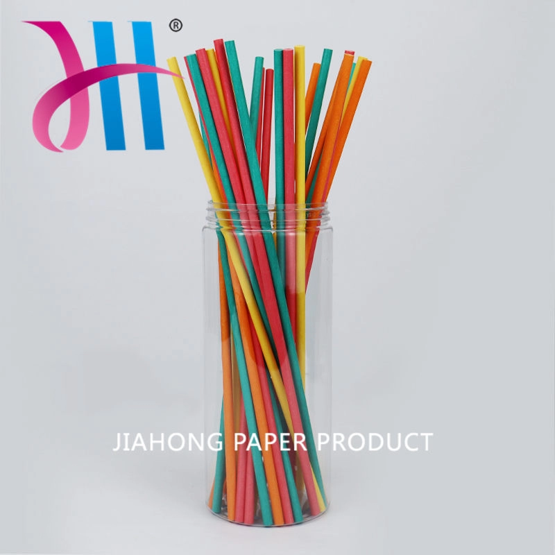 Disposable Multicolor Balloon Paper Sticks Suppliers 5.0*260mm