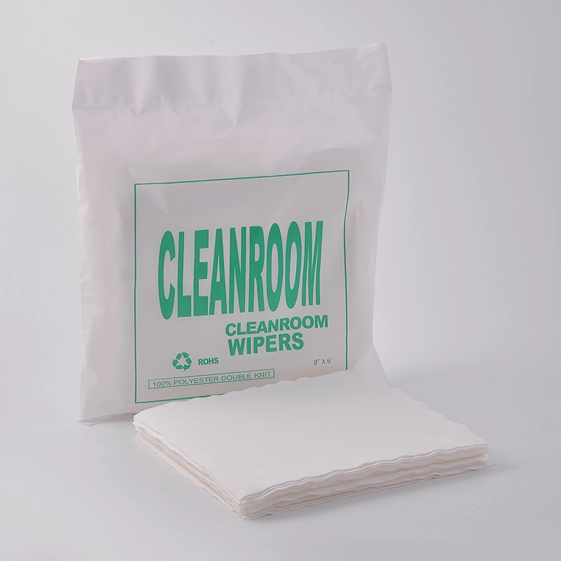 9*9 Inch Polyester Fiber Cleanroom Conductive Wipes