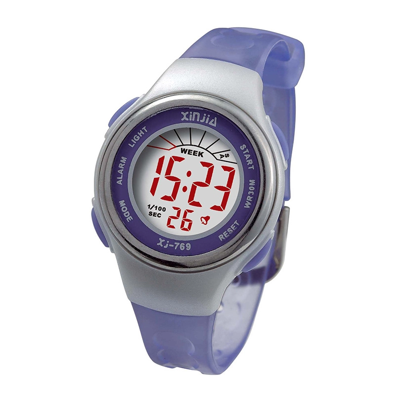 Jelly Colour Waterproof Digital Wrist Watch