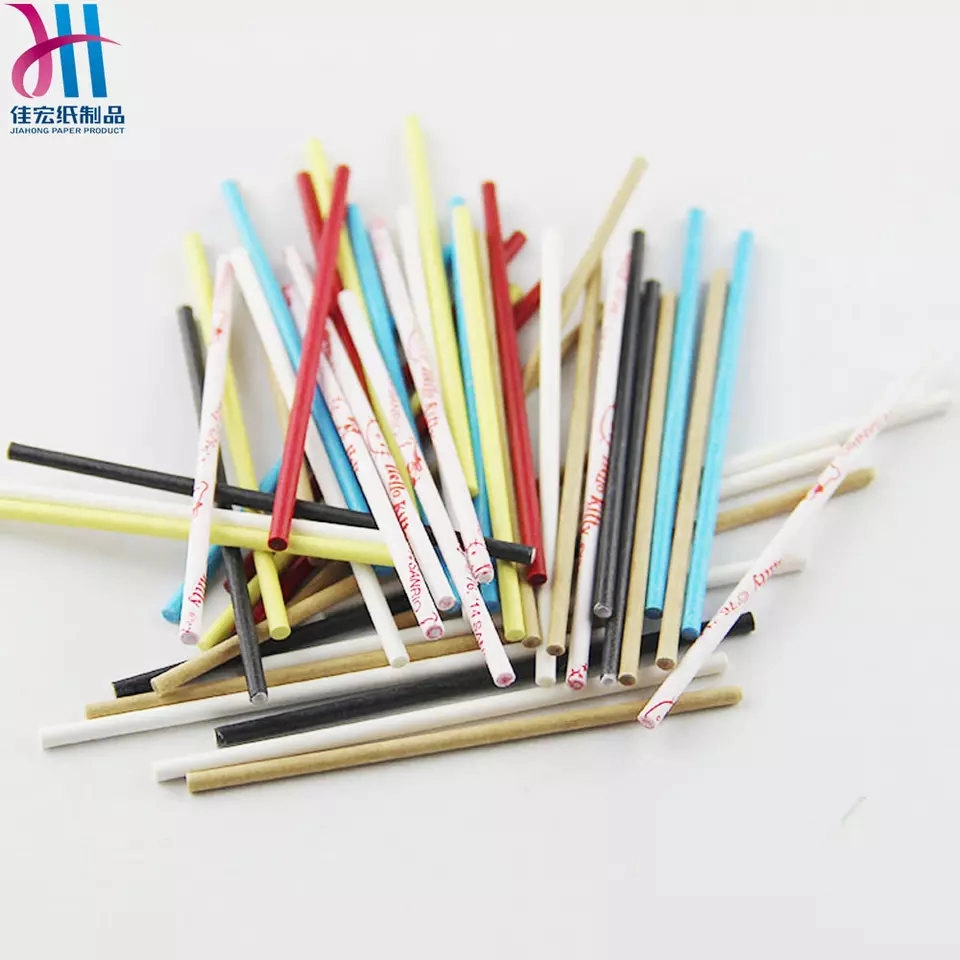 Environmental Degradable Colorful Paper Sticks for Customized Cotton Swabs