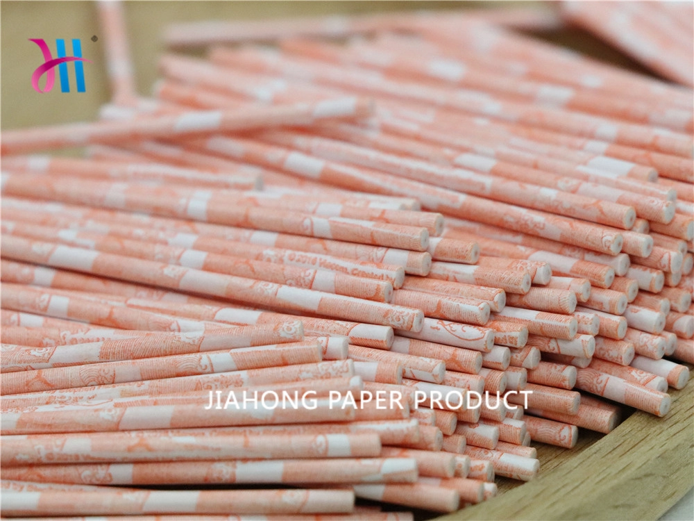 OEM/ODM Multicolor Customized Printed Pattern Paper Sticks for Cotton Swabs