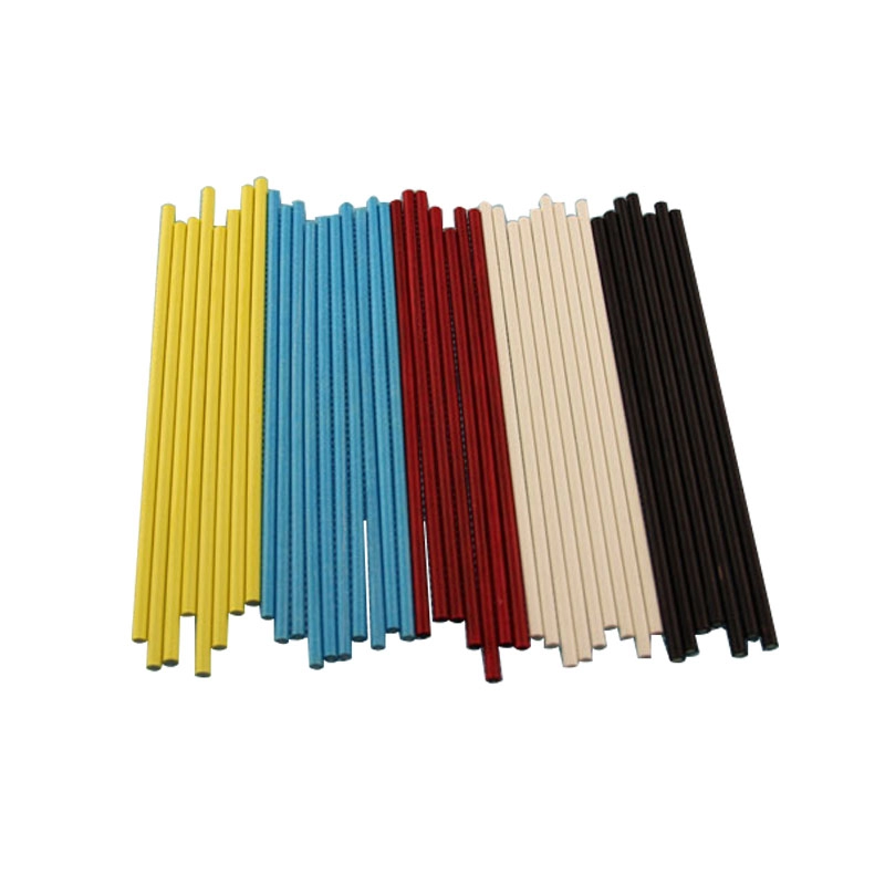 Factory Wholesale Multi Color Disposable Paper Sticks For Gift Decoration