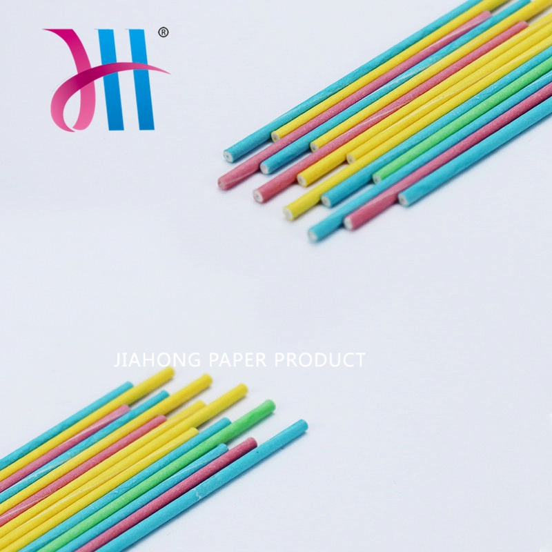 Factory Direct High Grade Colorful Cotton Swabs Paper Sticks 2.4x70mm