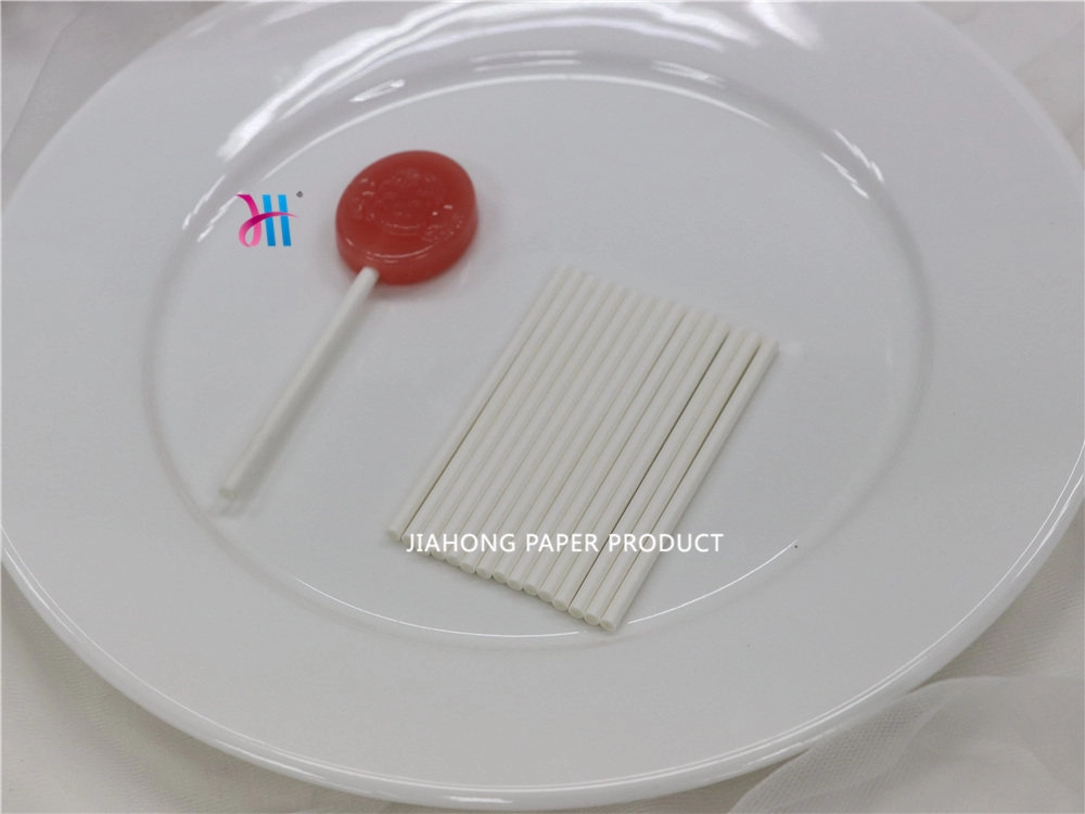 Eco friendly food grade safe-taste lollipop paper stick 3.25*76mm