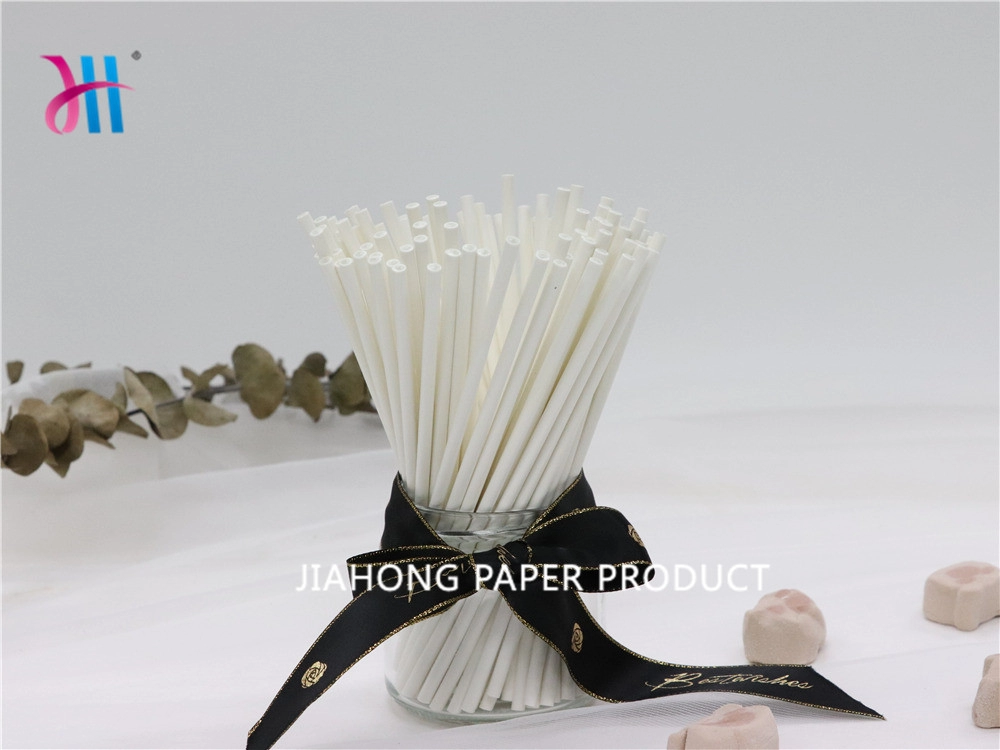 White Color Food grade environmental baking paper sticks 4.0*150mm