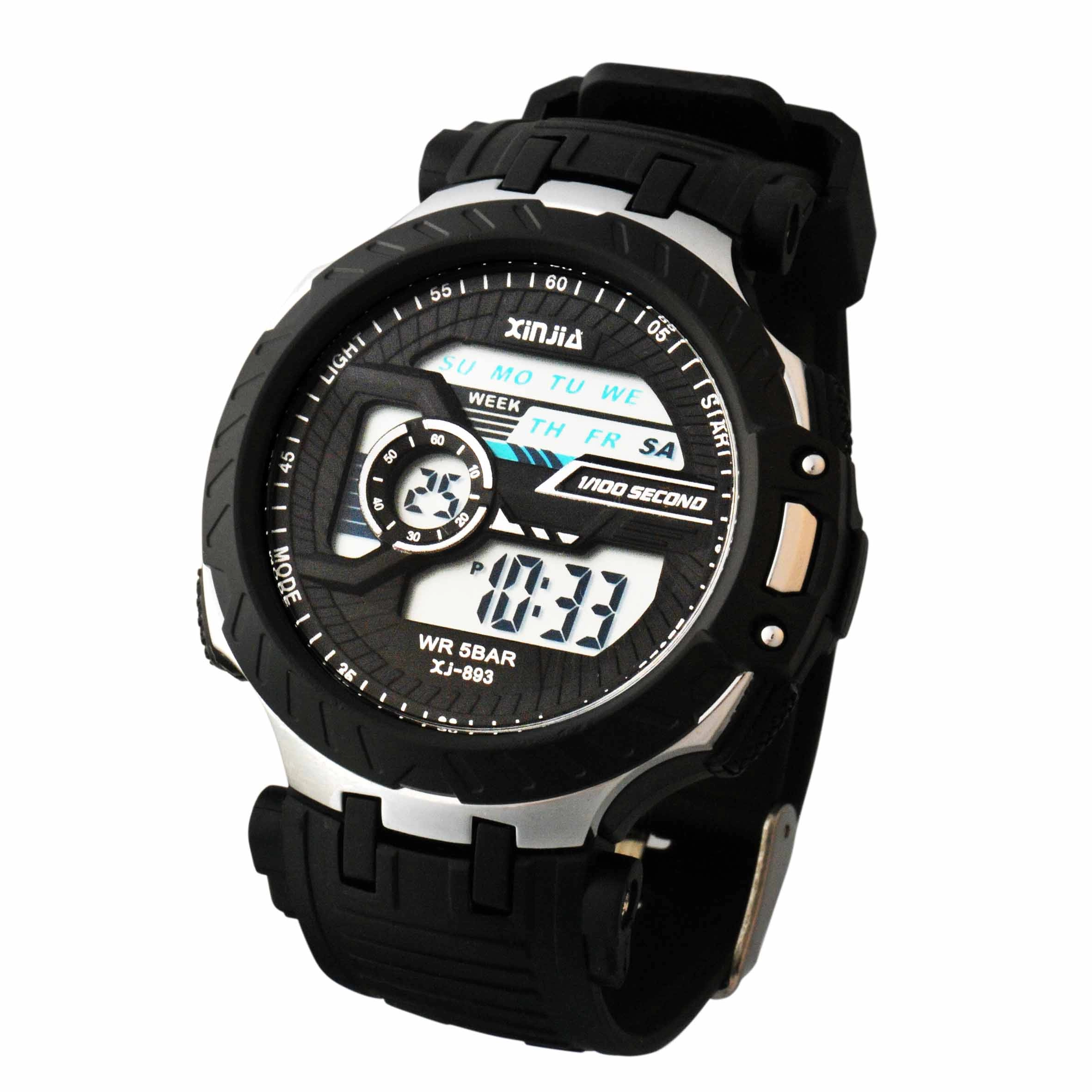 Shining Series Cool Boy Water Resistant Digital Wrist Watch